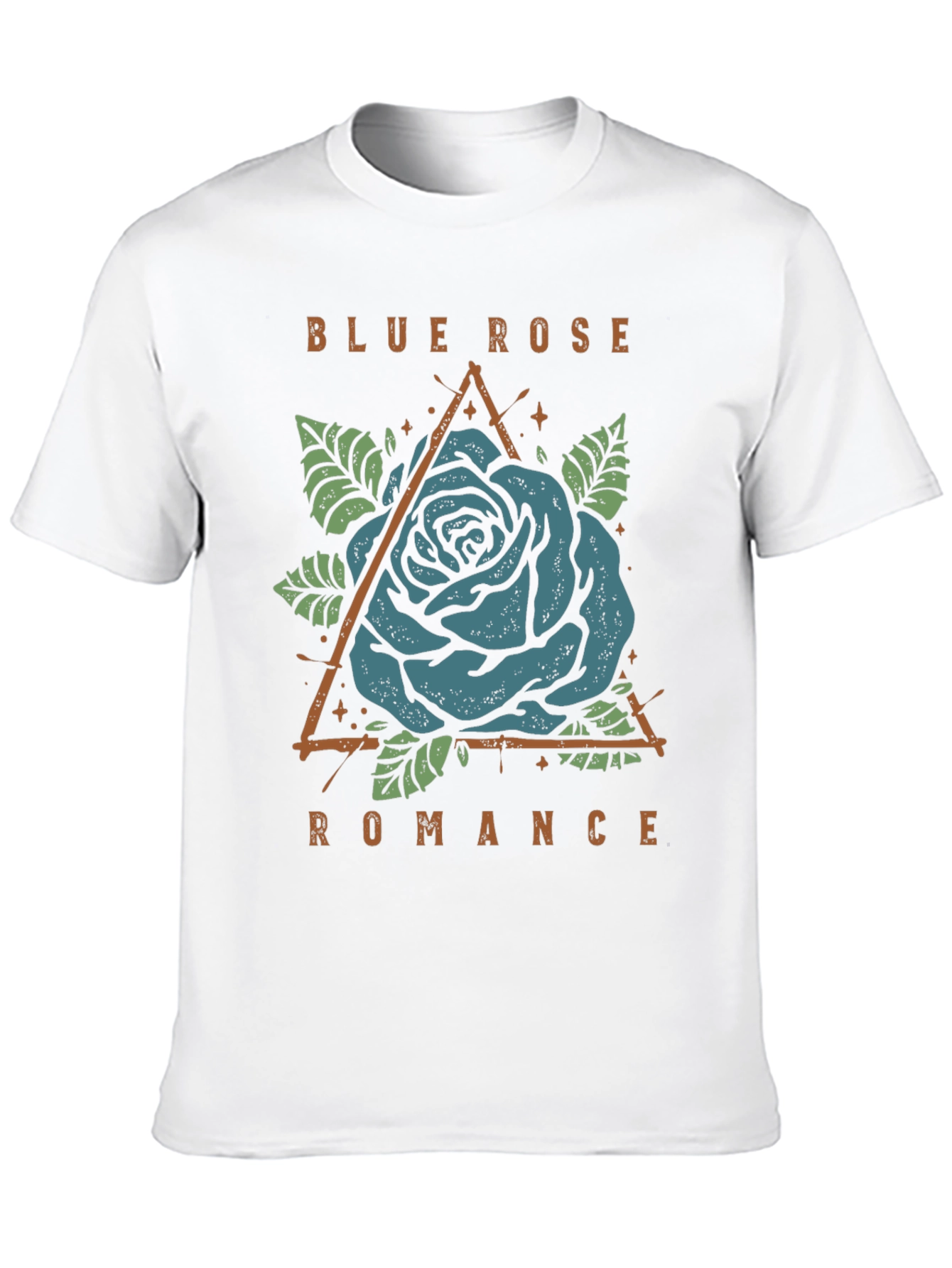Blue Rose Romance Graphic Tee