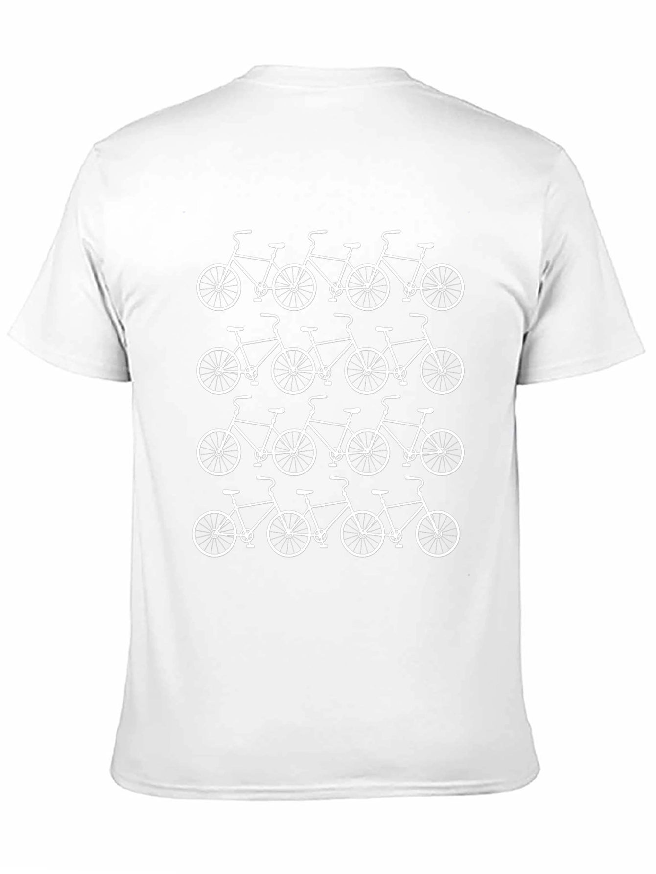 Bicycle Pattern T-Shirt