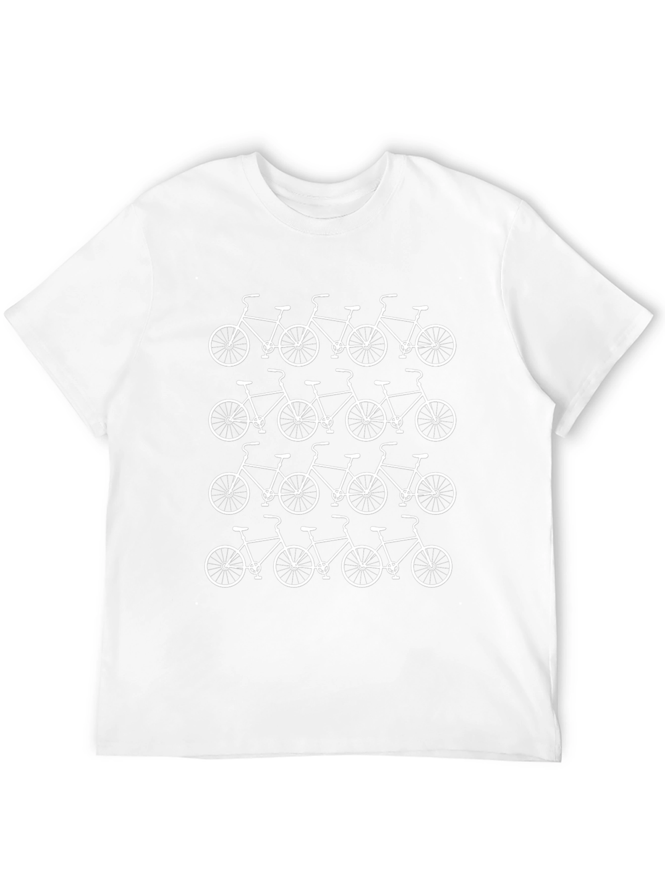 Bicycle Pattern T-Shirt