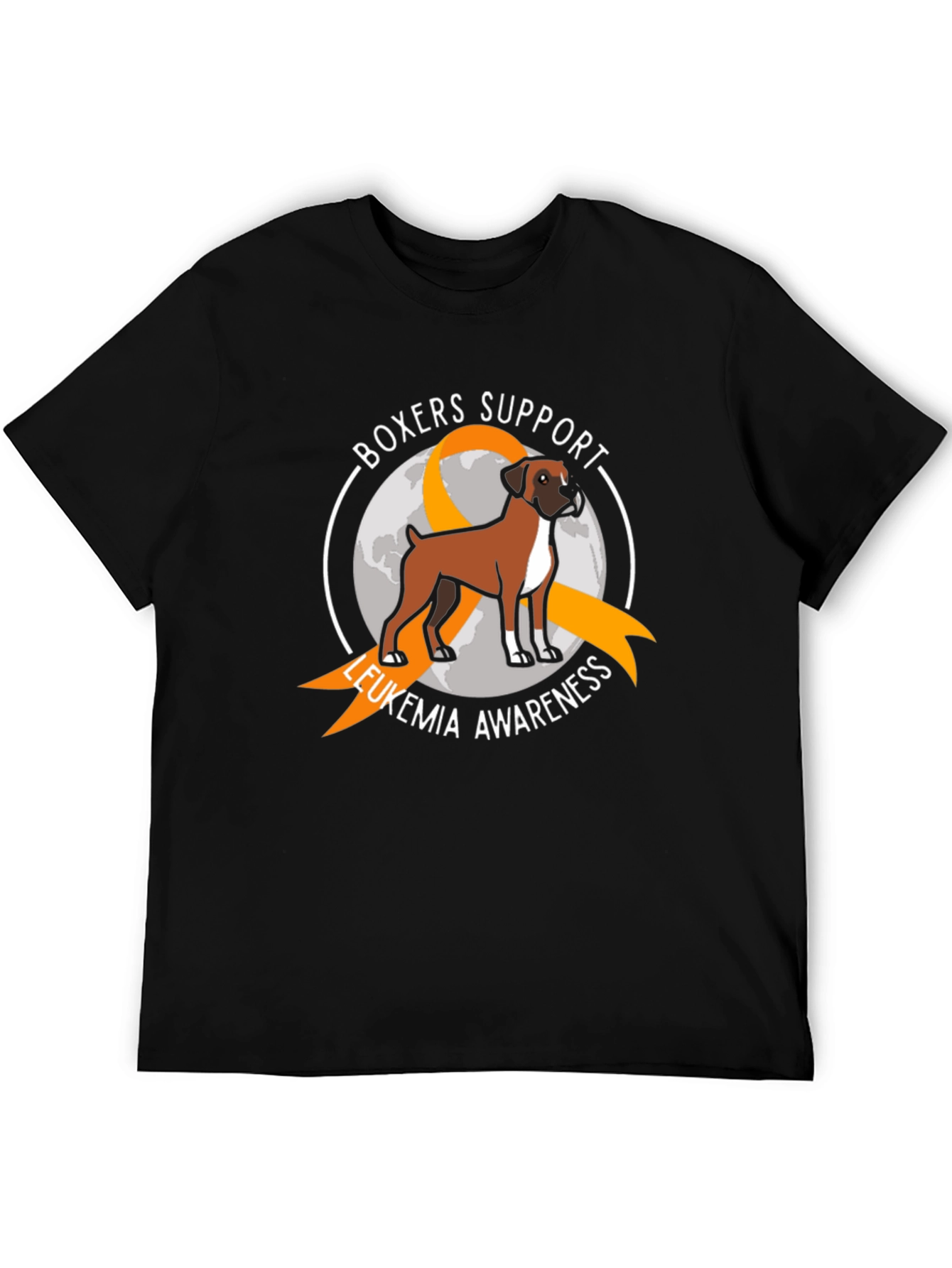 Boxer Leukemia Awareness T-Shirt