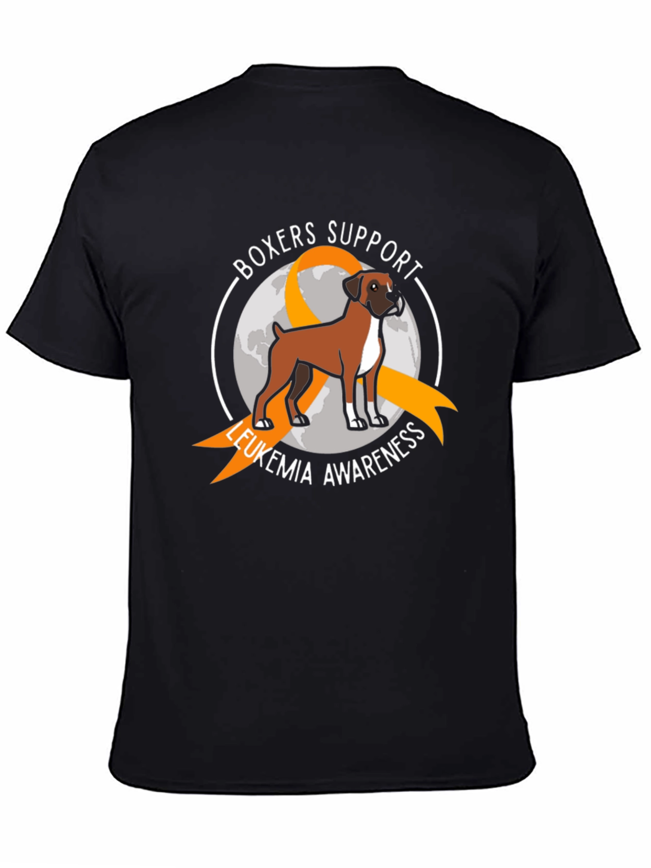 Boxer Leukemia Awareness T-Shirt