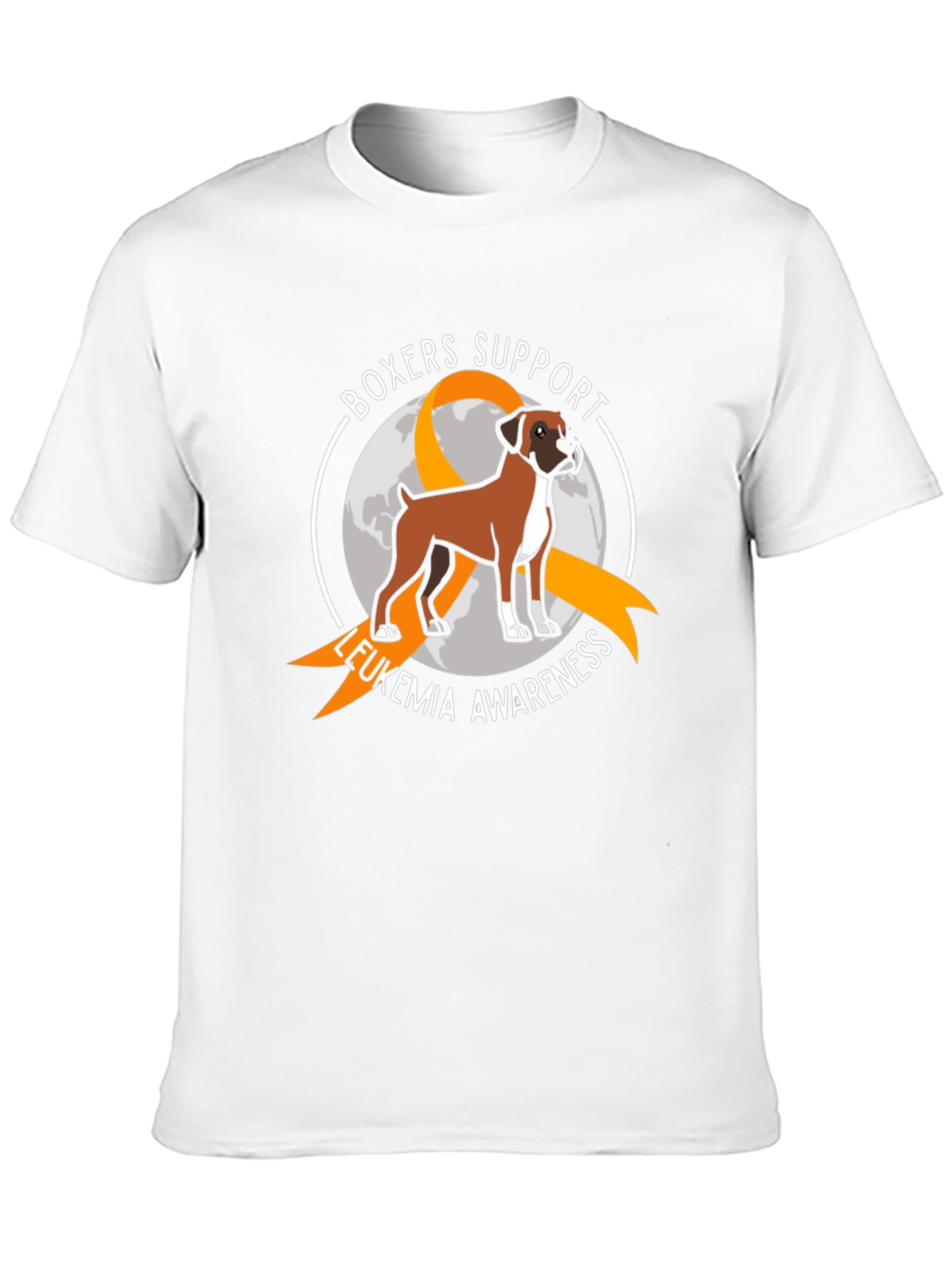 Boxer Leukemia Awareness T-Shirt
