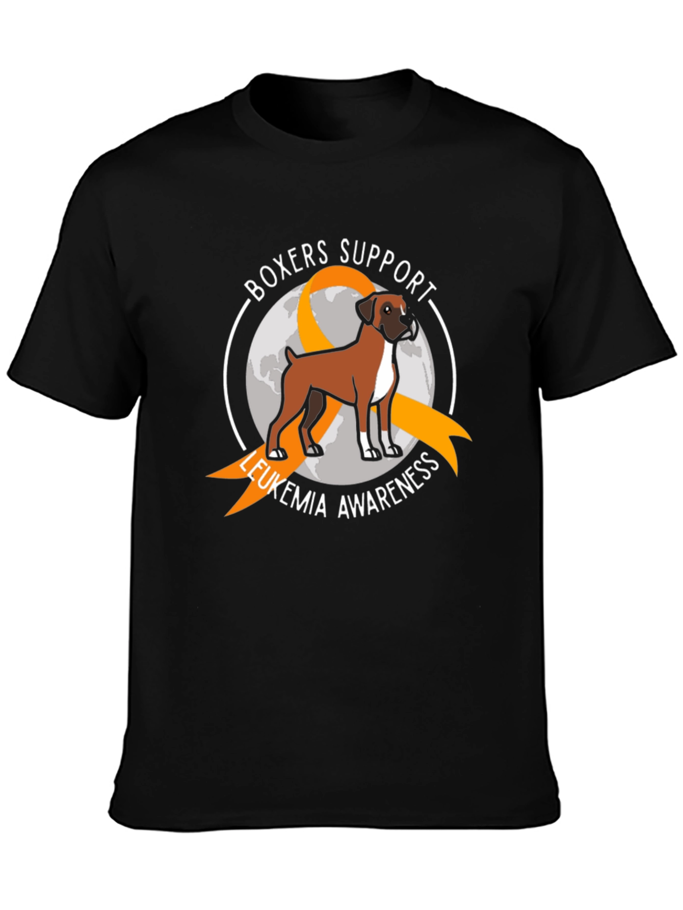 Boxer Leukemia Awareness T-Shirt