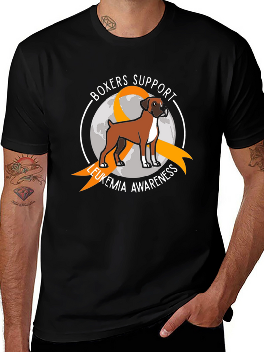 Boxer Leukemia Awareness T-Shirt