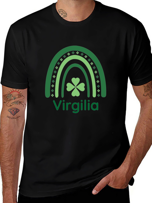 Virgilia St. Patricks Day Rainbow T-Shirt