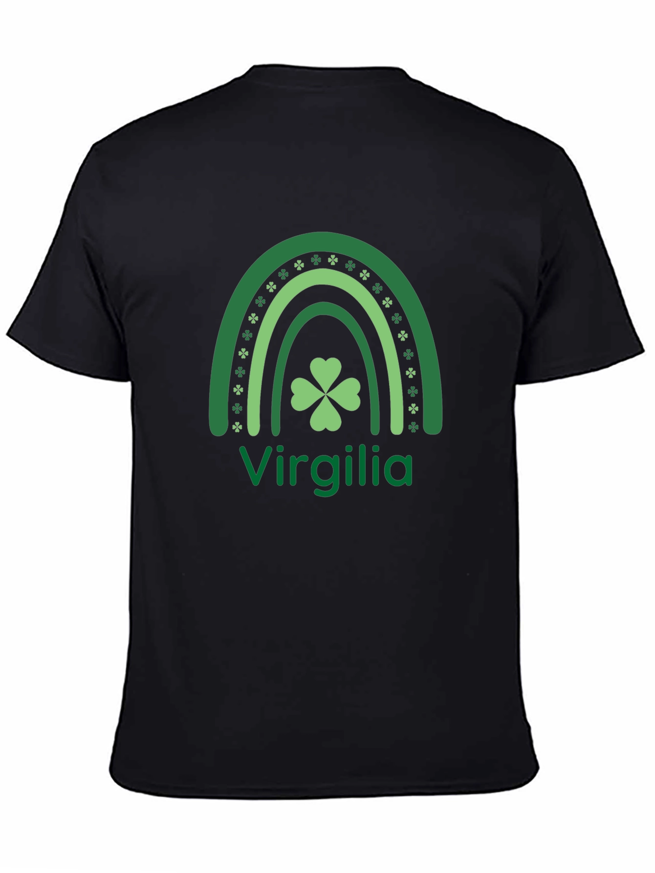 Virgilia St. Patricks Day Rainbow T-Shirt
