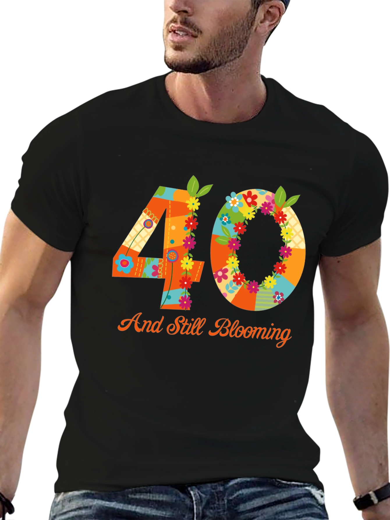 40th Birthday Blooming T-Shirt