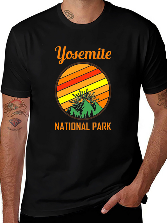 Yosemite National Park Graphic Tee - Nature Adventure Shirt