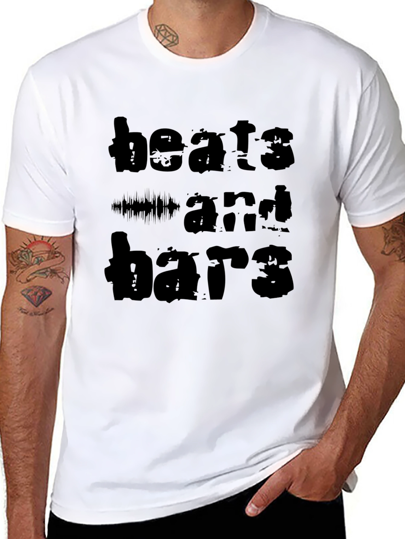 Beats and Bars Graphic T-Shirt