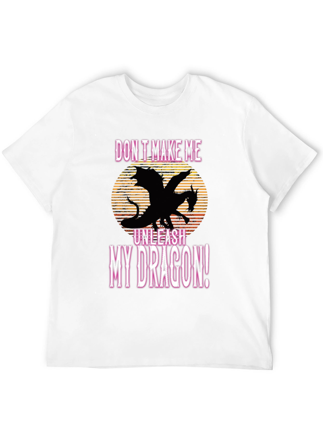 Unleash My Dragon Black Graphic Tee