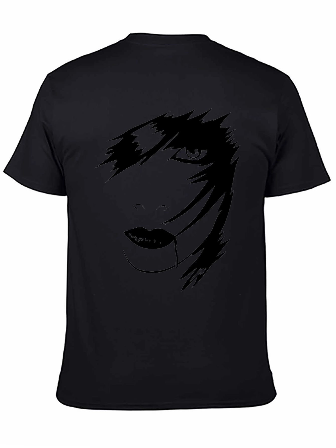 Abstract Woman Graphic Tee - Modern Style