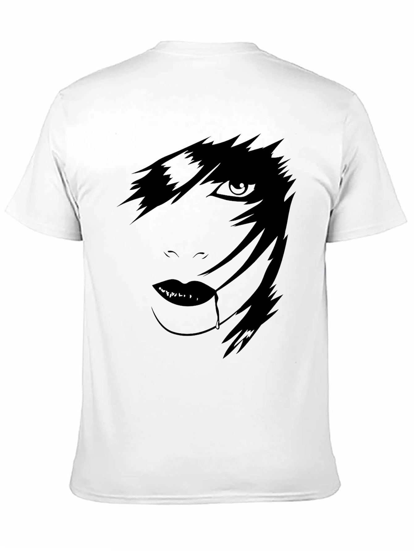Abstract Woman Graphic Tee - Modern Style
