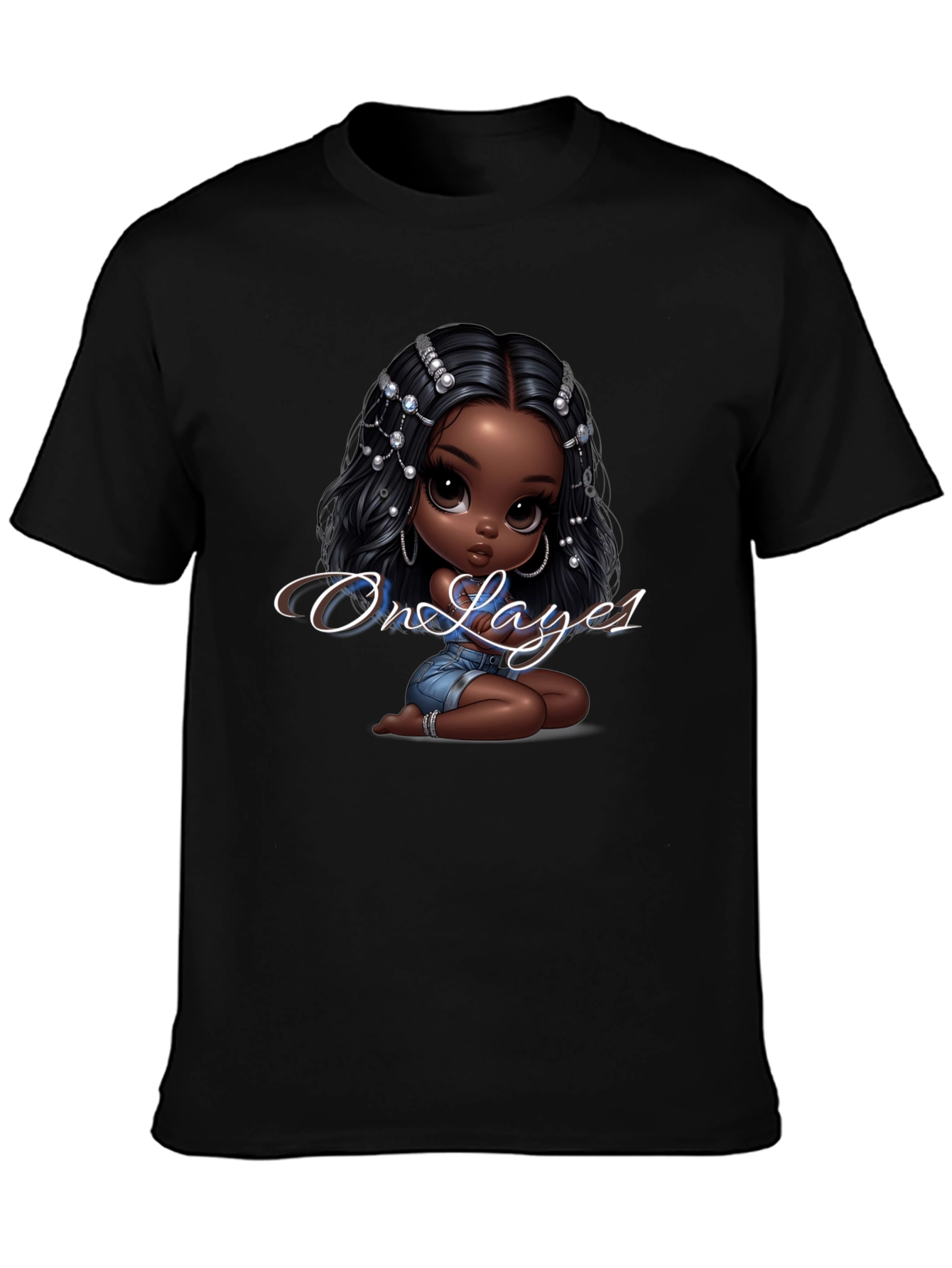 Stylish Graphic T-Shirt - On Layes1 Design