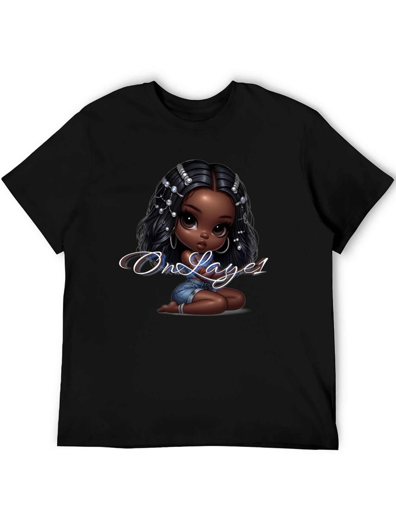 Stylish Graphic T-Shirt - On Layes1 Design