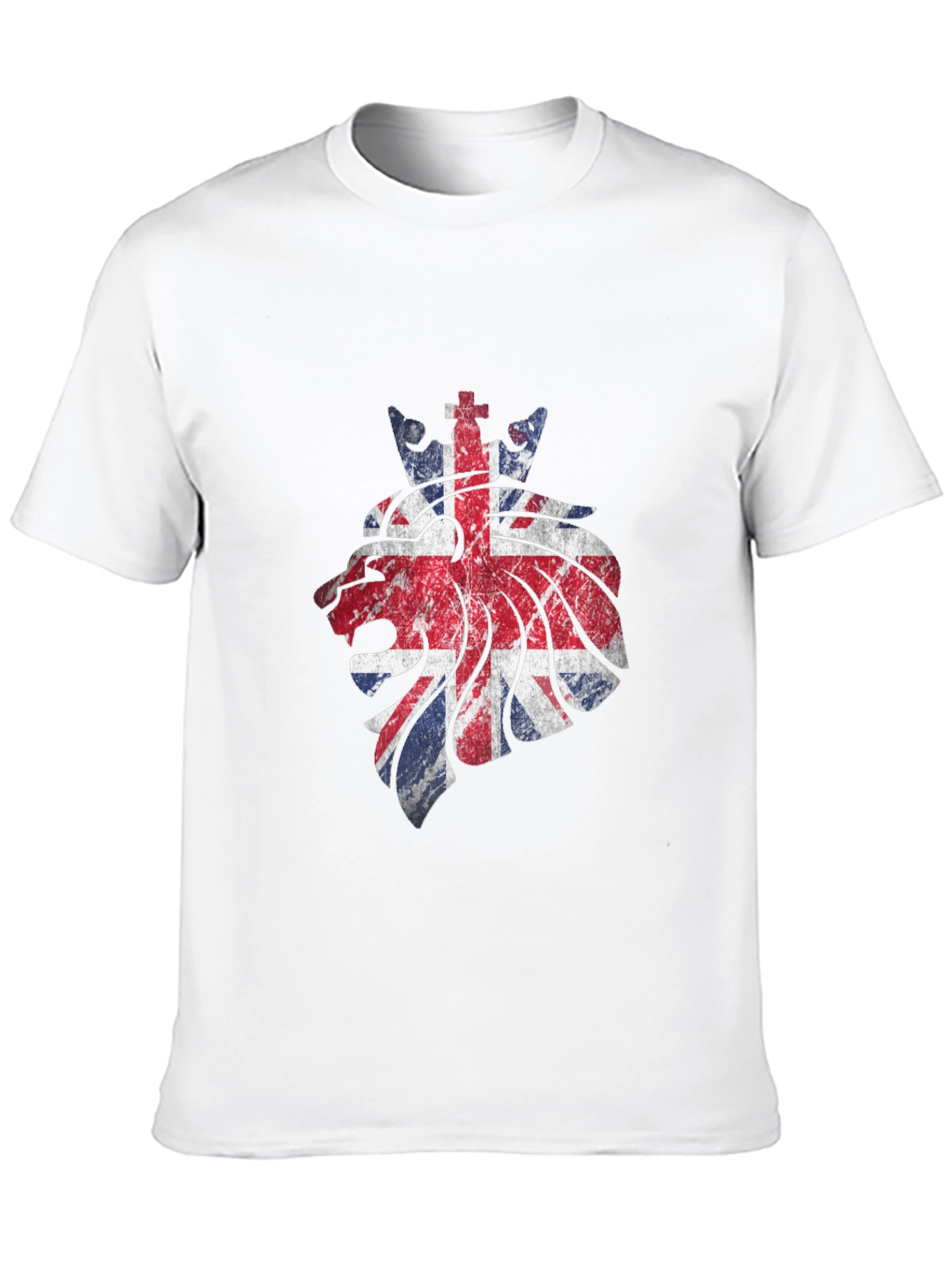 Union Jack Lion Graphic Tee - United Kingdom Pride