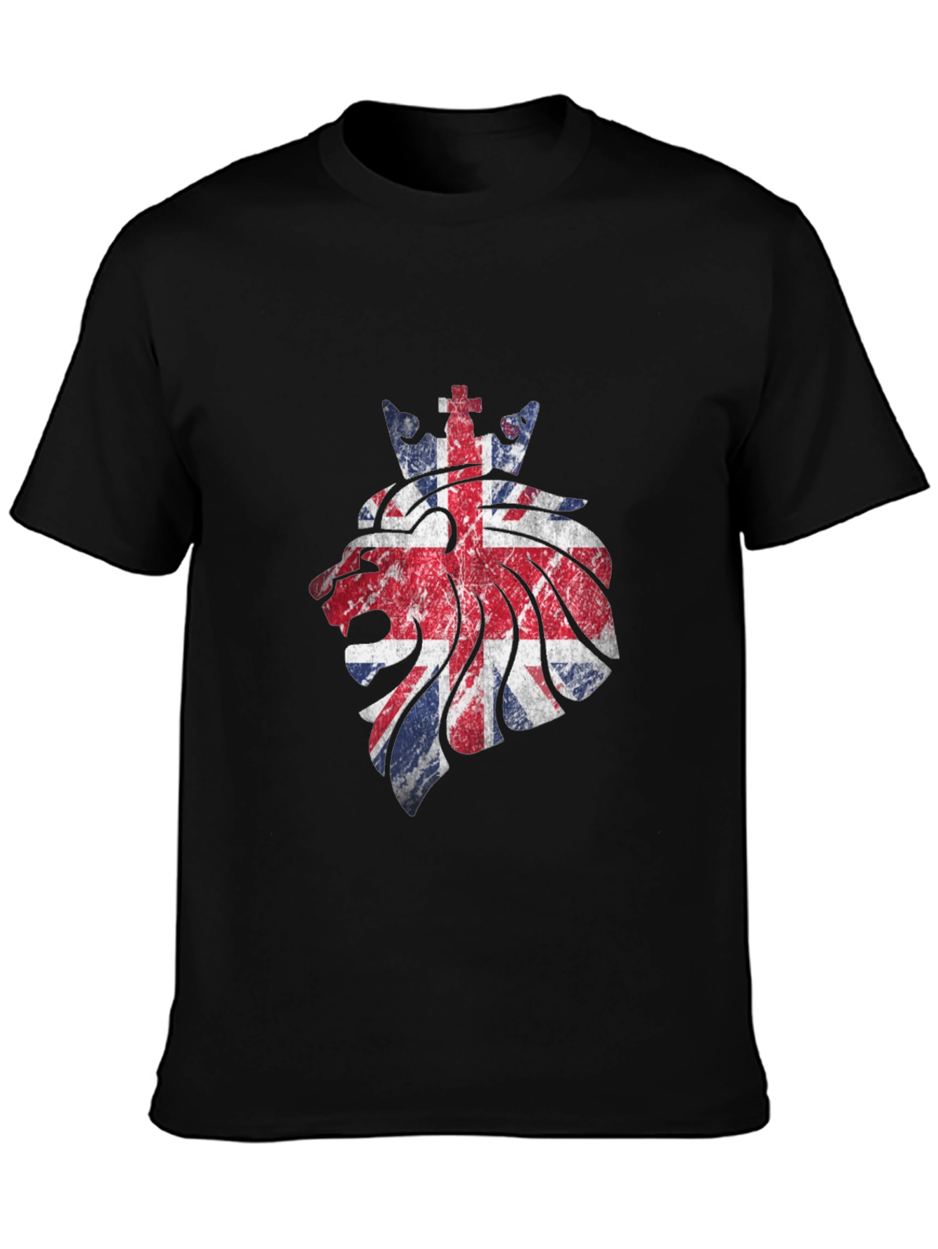Union Jack Lion Graphic Tee - United Kingdom Pride