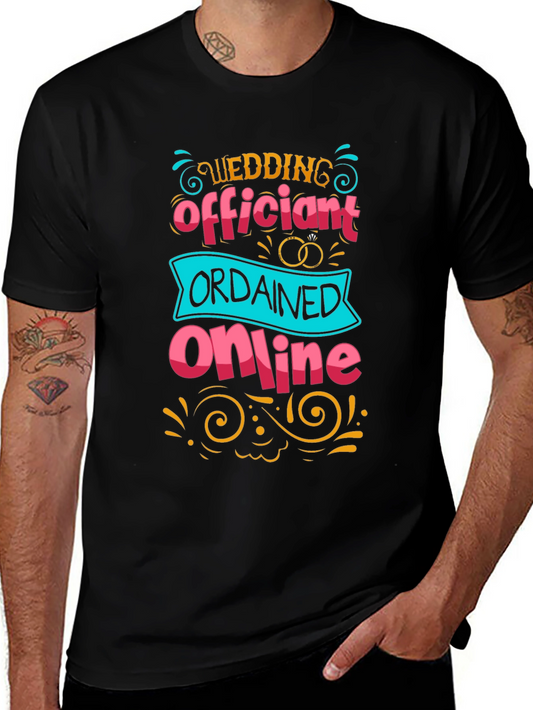 Wedding Officiant Ordained Online T-Shirt