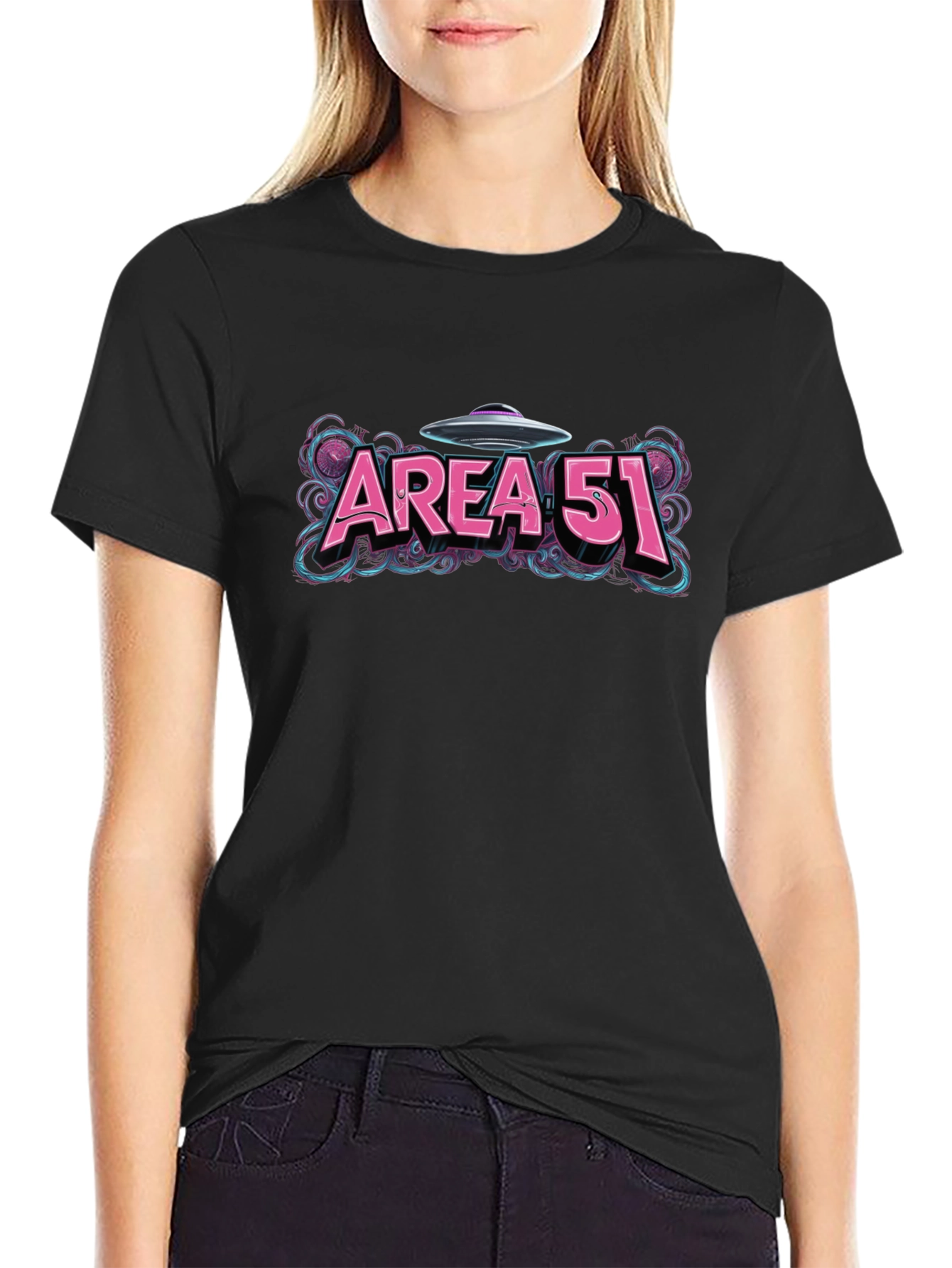 Area 51 UFO Graphic Tee
