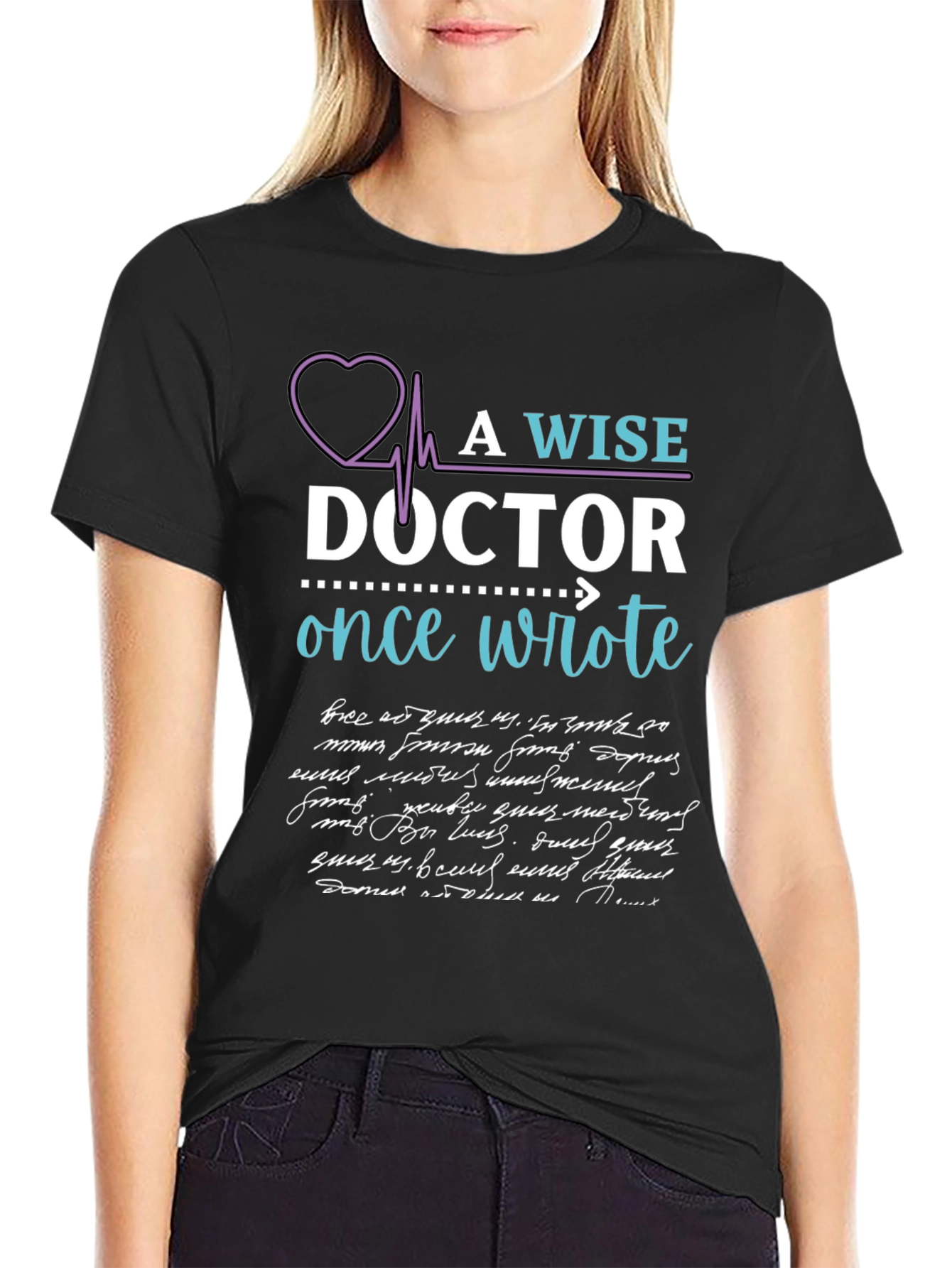 A Wise Doctor T-Shirt - Premium Medical Apparel
