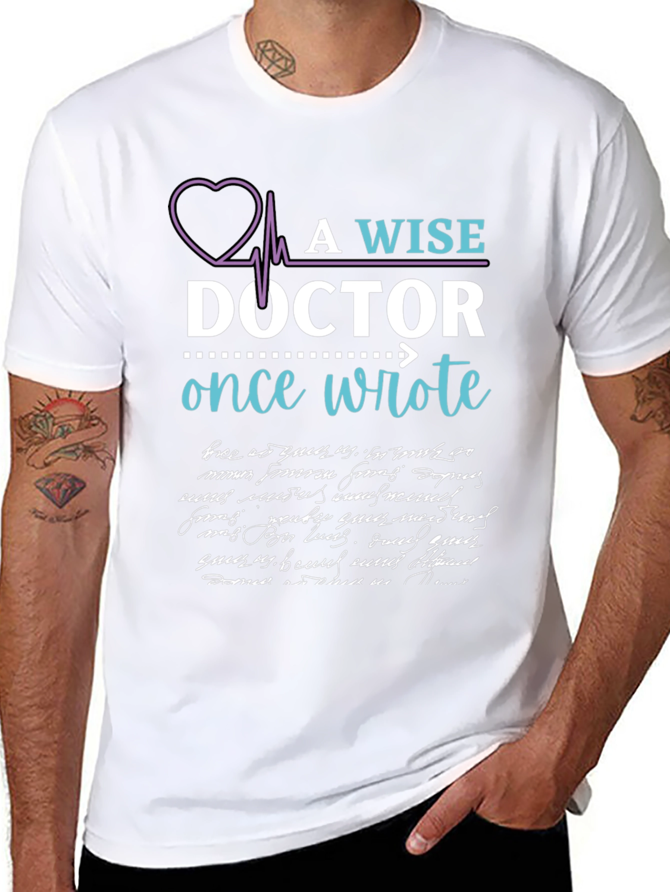 A Wise Doctor T-Shirt - Premium Medical Apparel