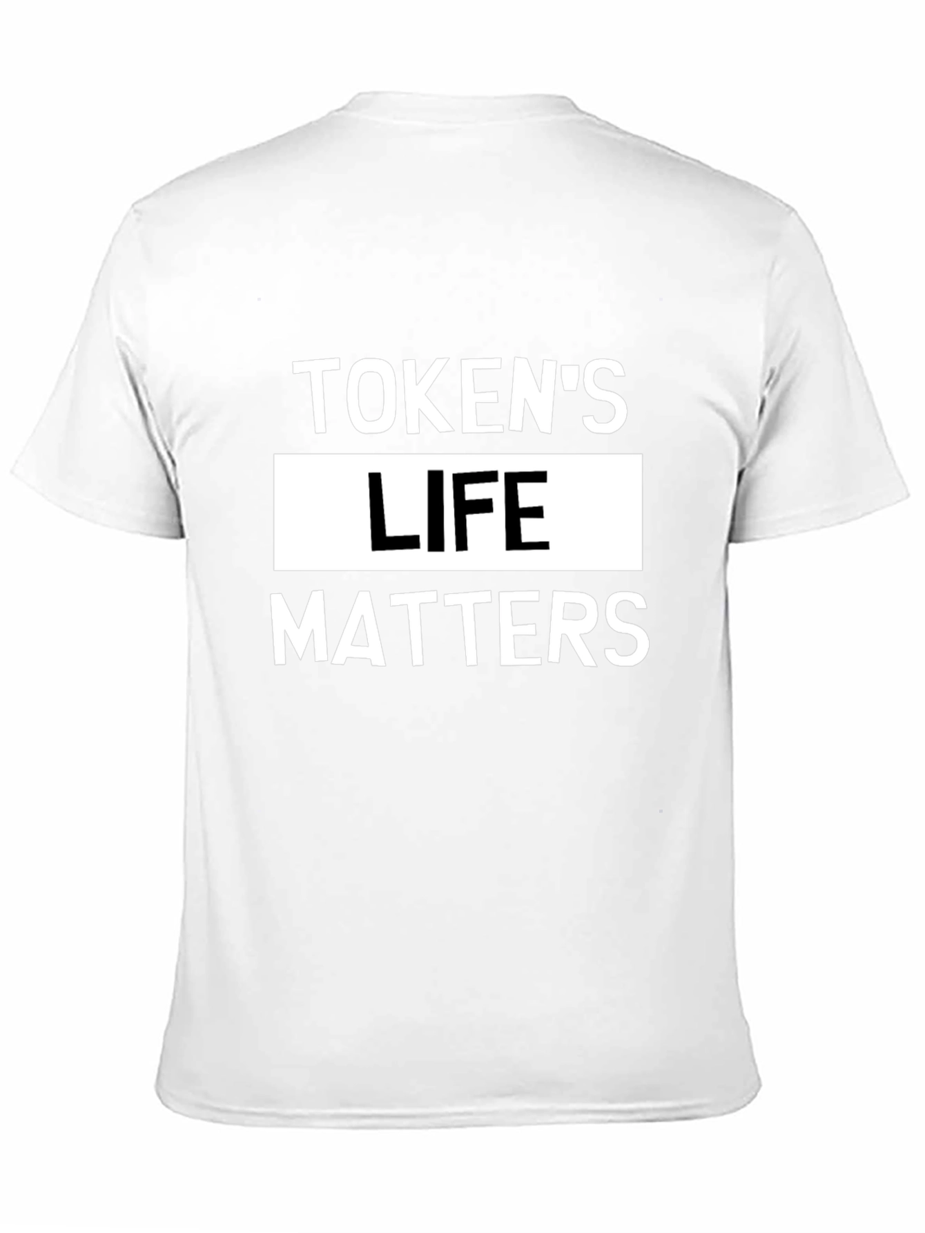 Tokens Life Matters Graphic Tee - Black Cotton T-Shirt
