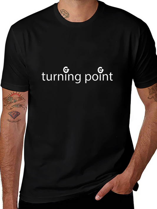 Turning Point Graphic Black T-Shirt