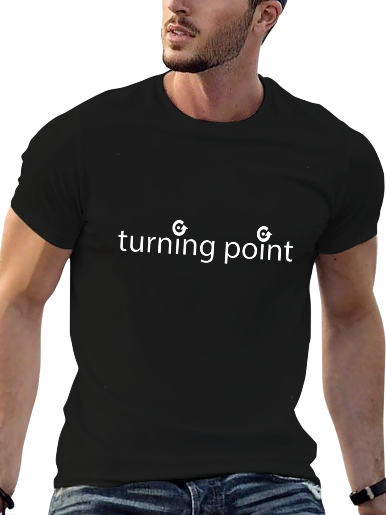 Turning Point Graphic Black T-Shirt