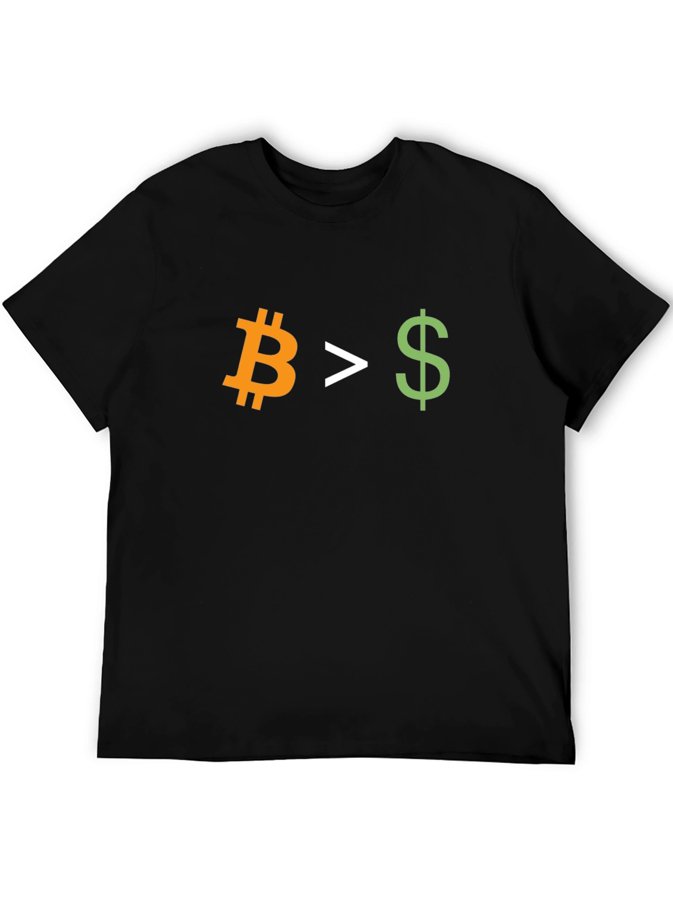 Bitcoin > Dollar Graphic Tee - Crypto Currency T-Shirt