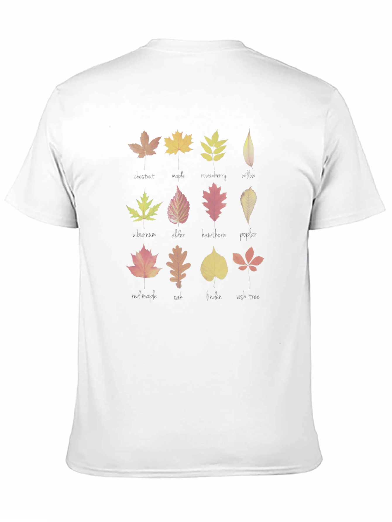 Botanical Leaves T-Shirt - Fall Inspired Design