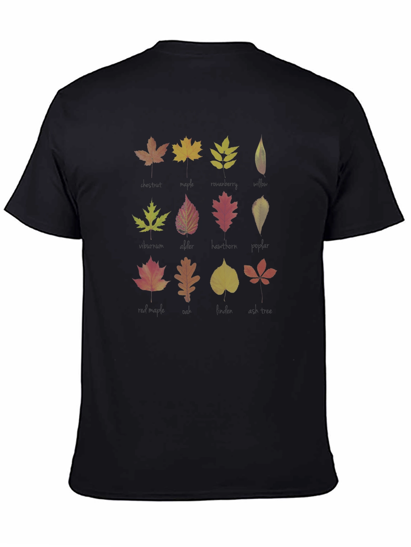 Botanical Leaves T-Shirt - Fall Inspired Design