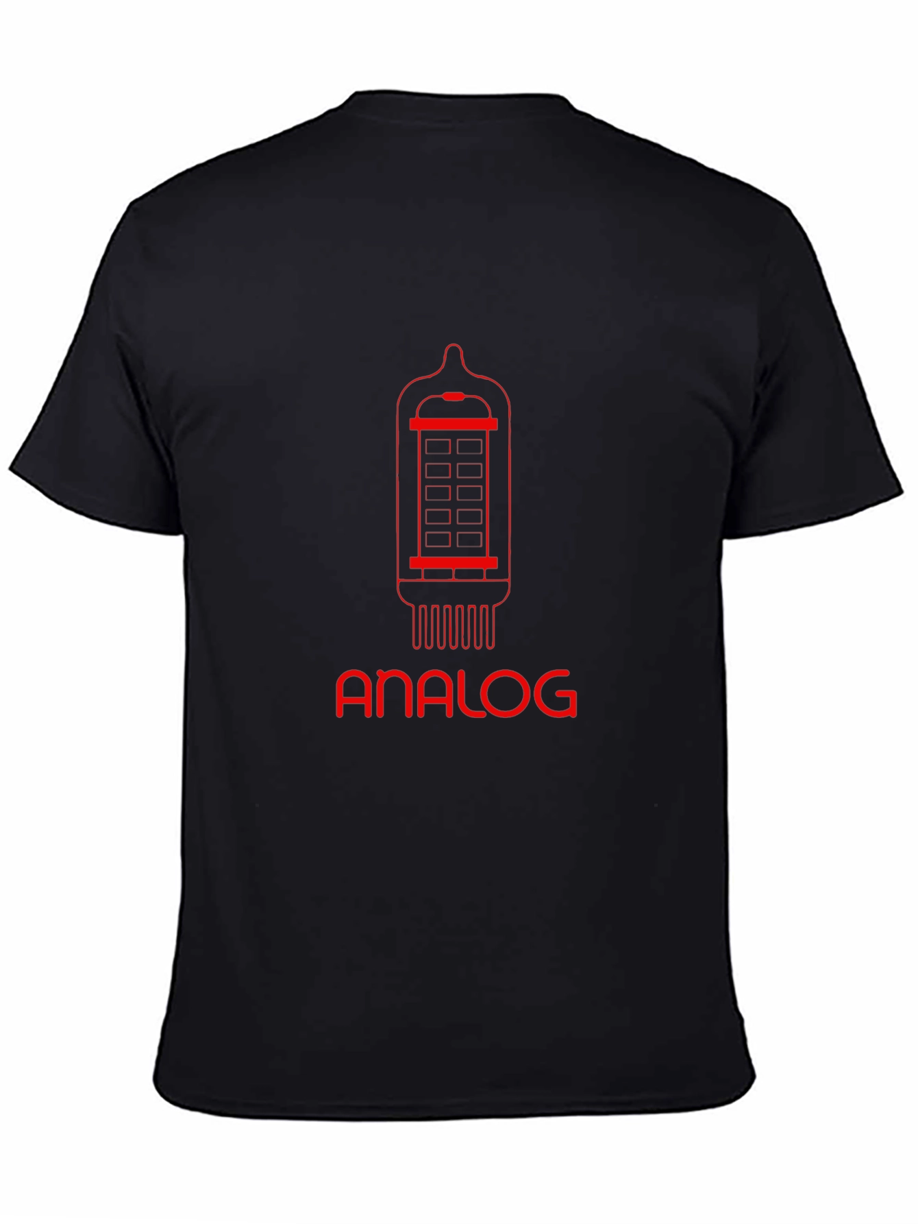 Analog Tube Graphic Tee - Retro Design
