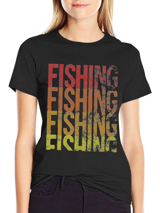 Vintage Fishing T-Shirt: Retro Angler Tee
