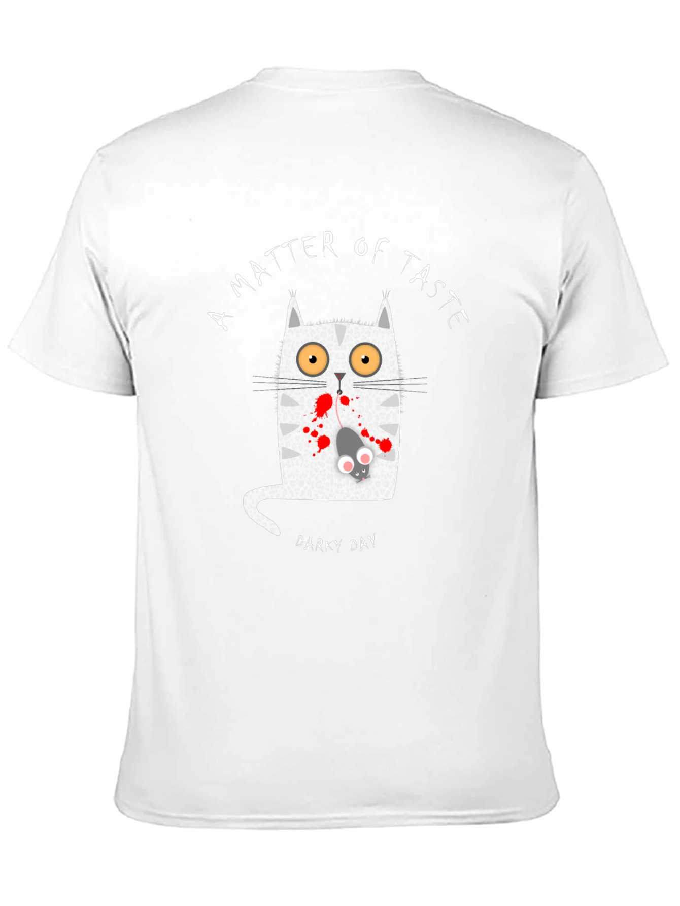 A Matter of Taste Funny Cat T-Shirt