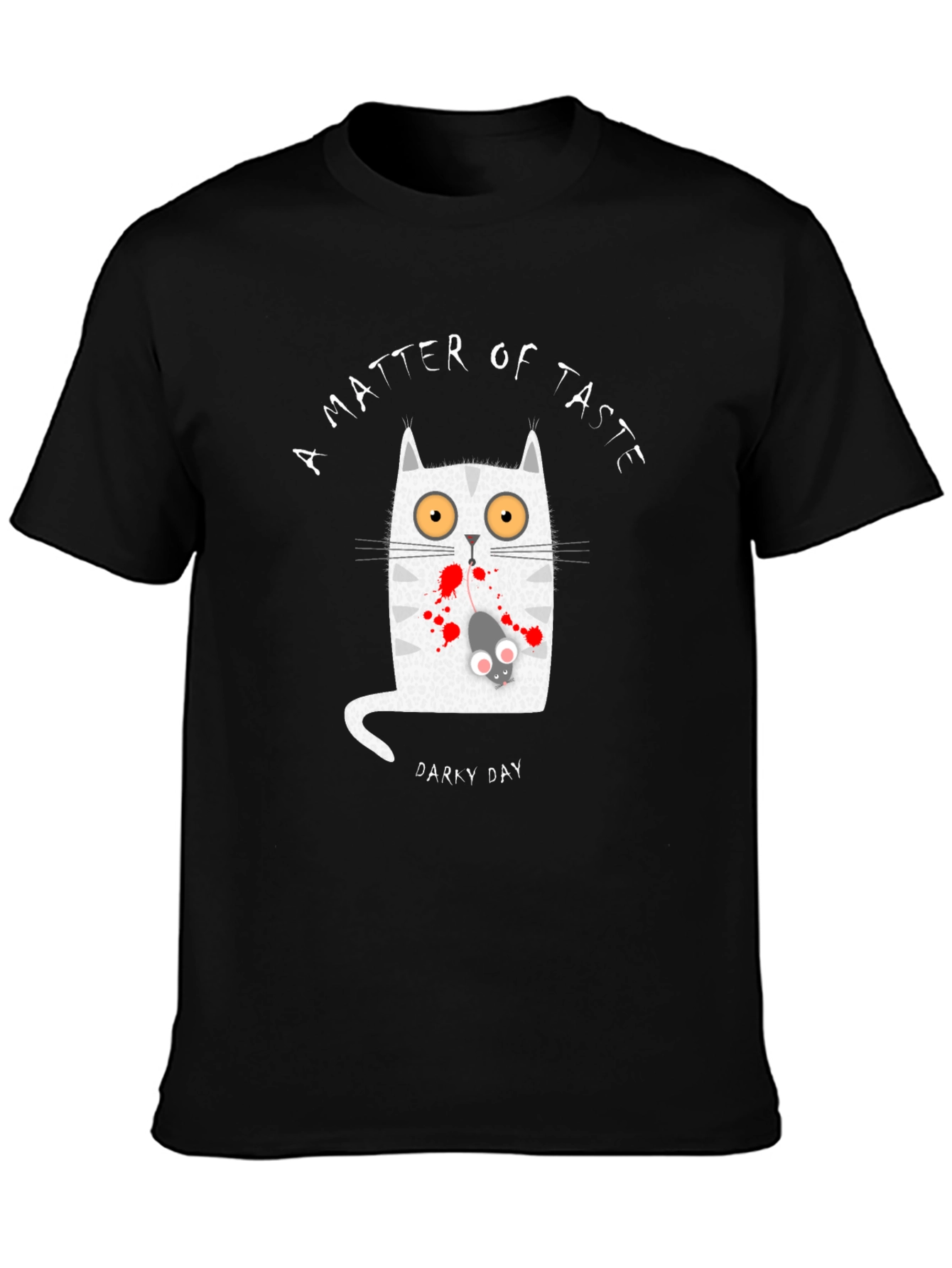 A Matter of Taste Funny Cat T-Shirt