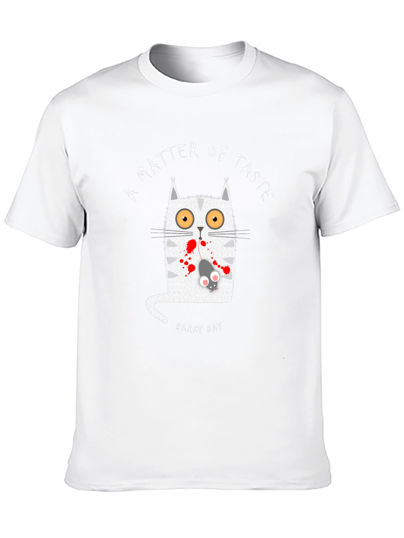 A Matter of Taste Funny Cat T-Shirt