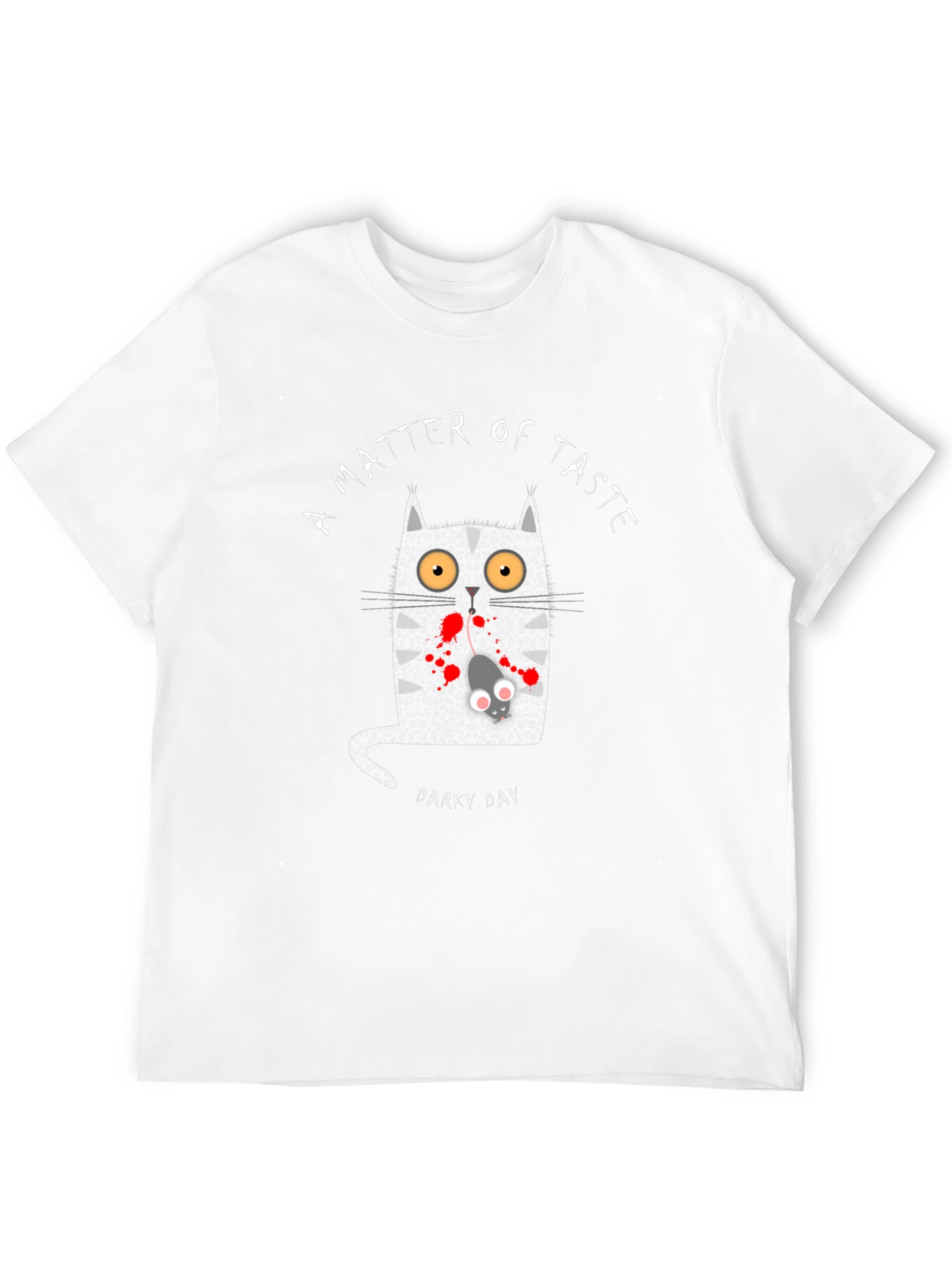 A Matter of Taste Funny Cat T-Shirt