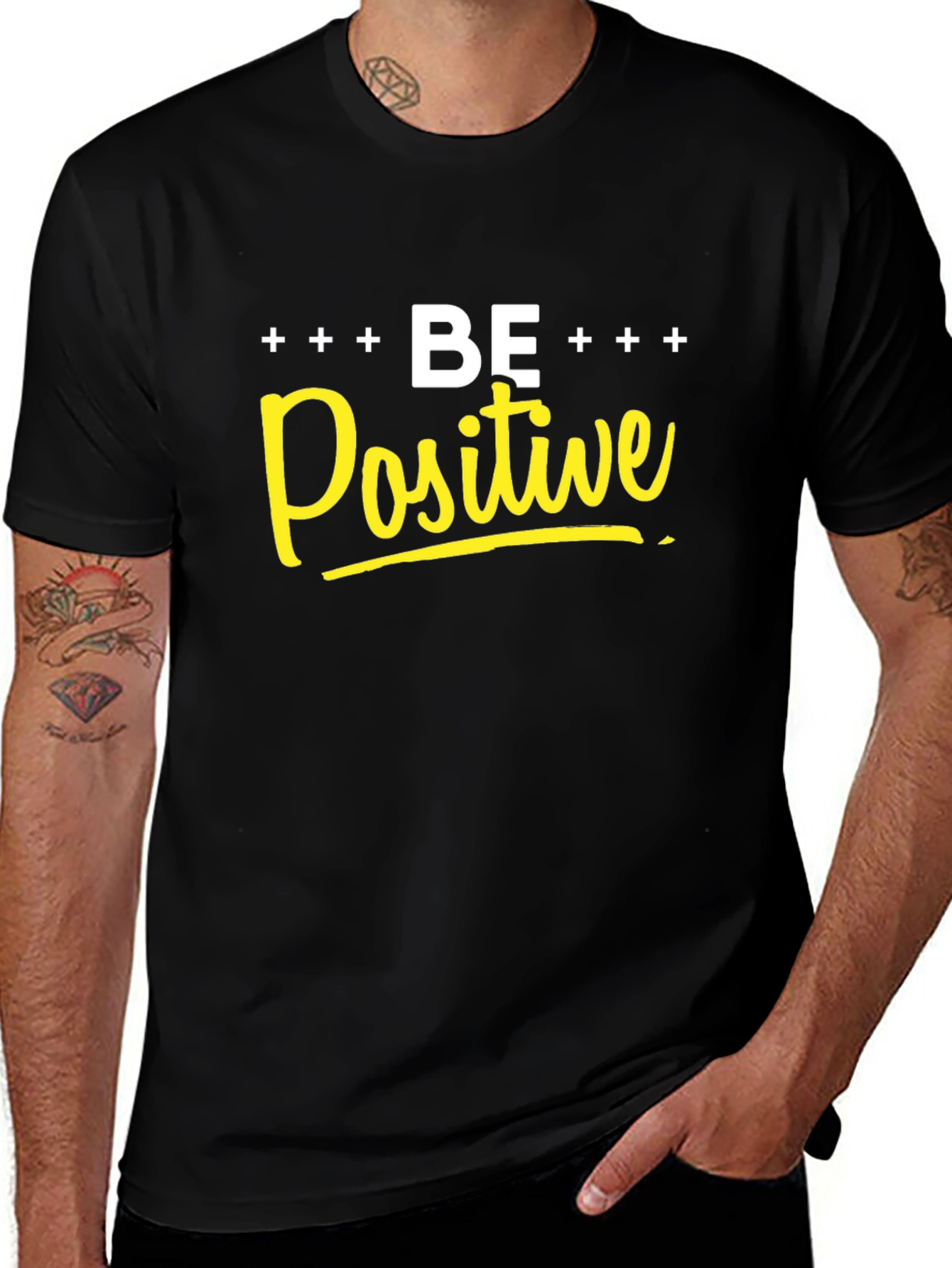 Be Positive Graphic T-Shirt