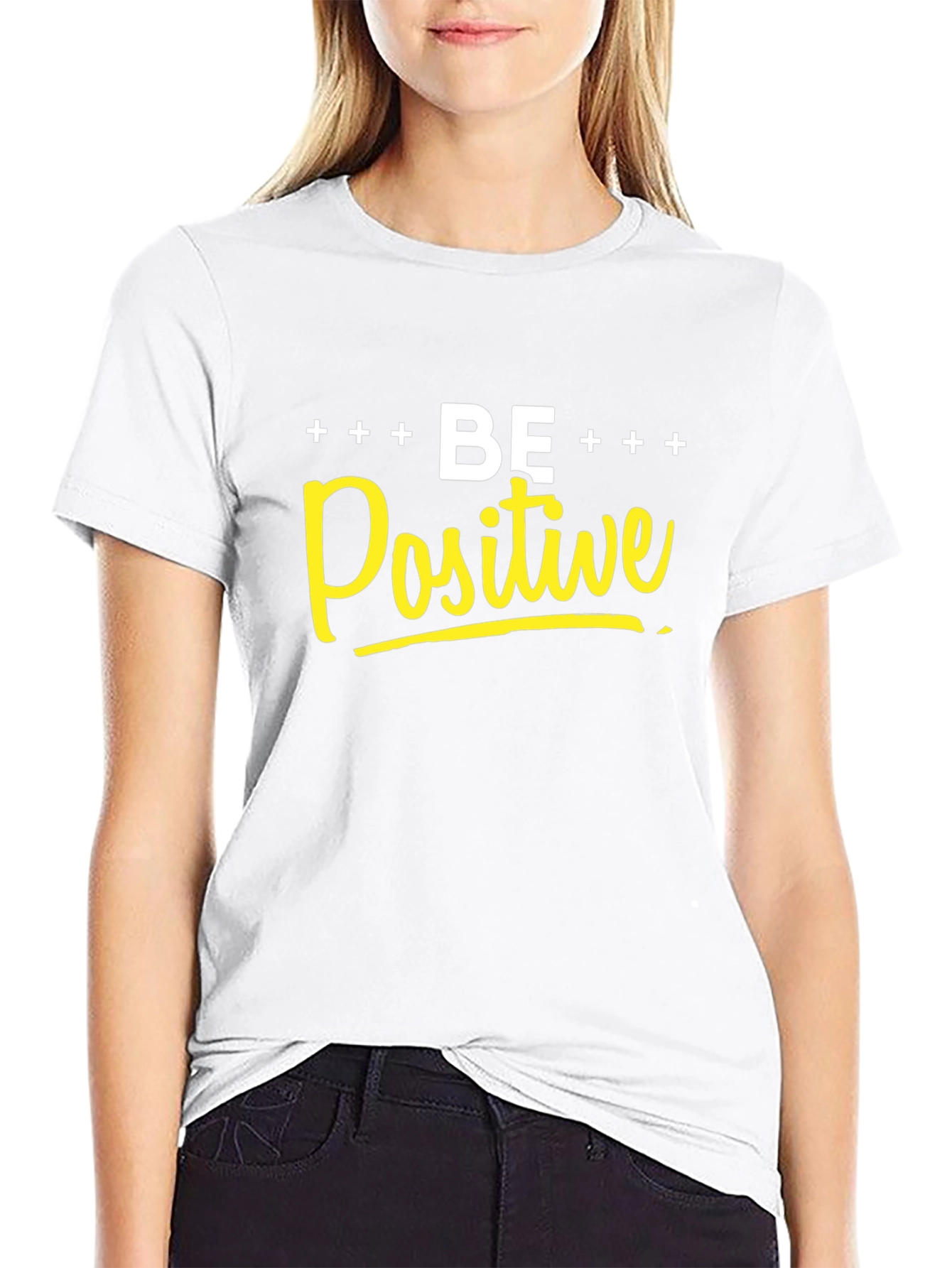 Be Positive Graphic T-Shirt