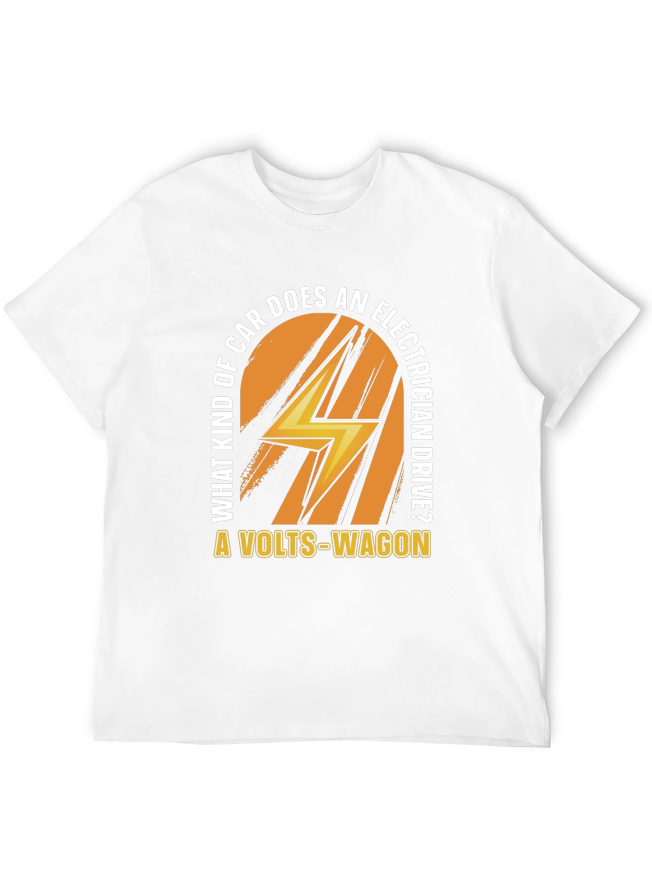 Volts-Wagon Electrician Joke T-Shirt