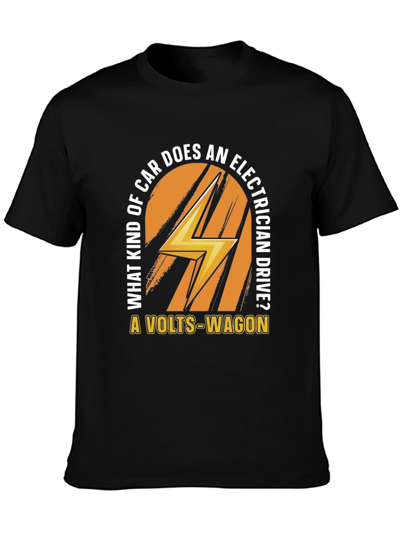 Volts-Wagon Electrician Joke T-Shirt
