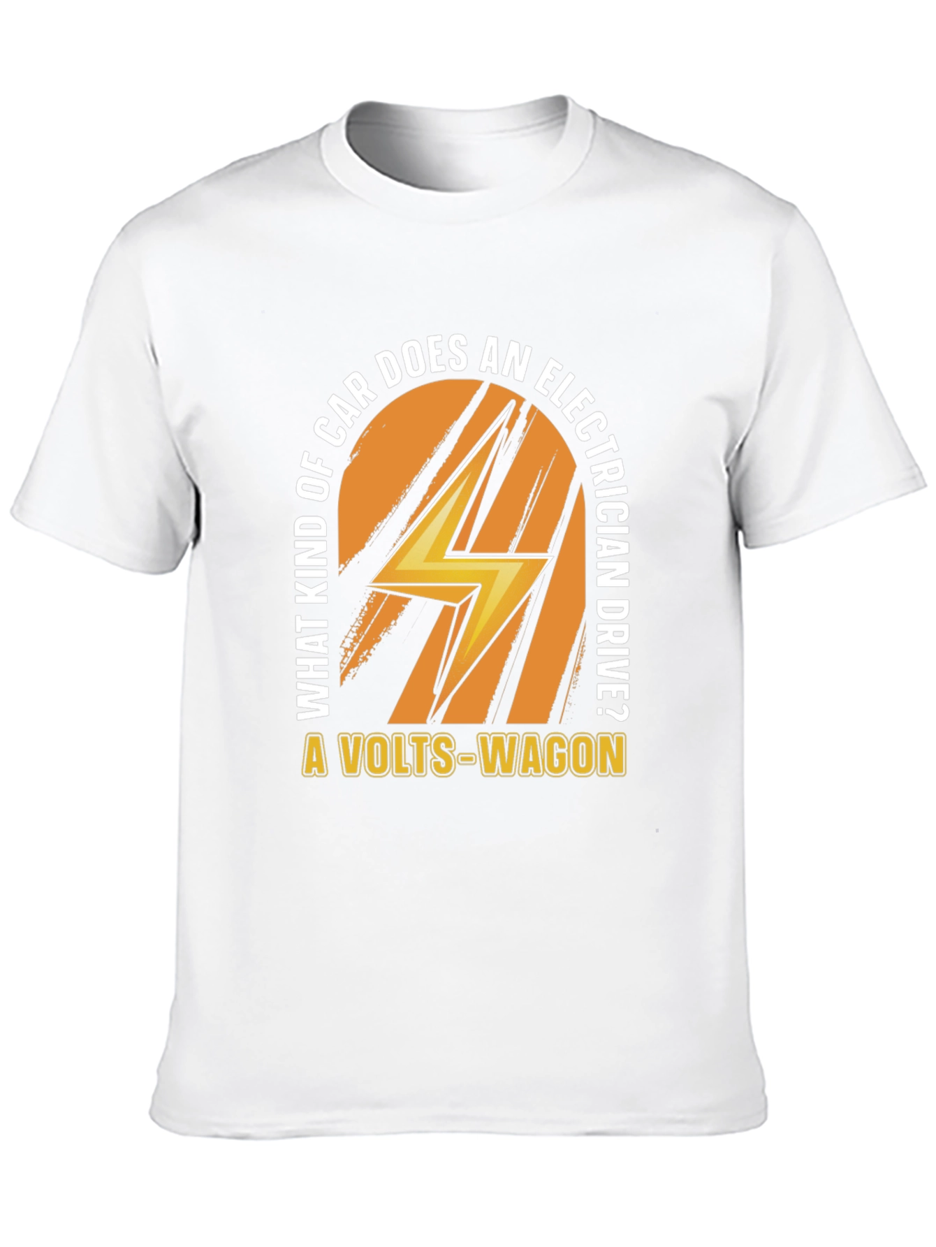 Volts-Wagon Electrician Joke T-Shirt