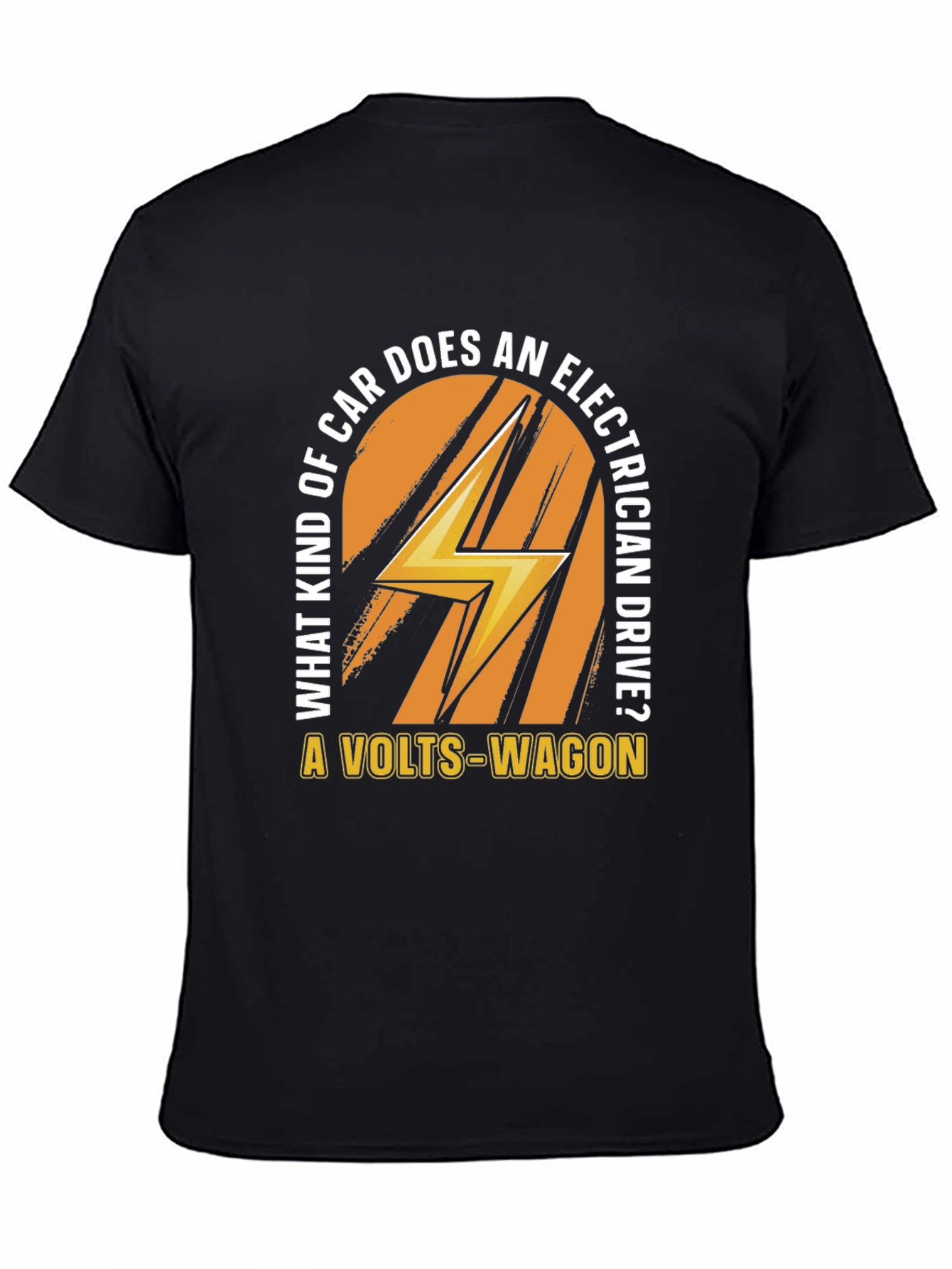 Volts-Wagon Electrician Joke T-Shirt