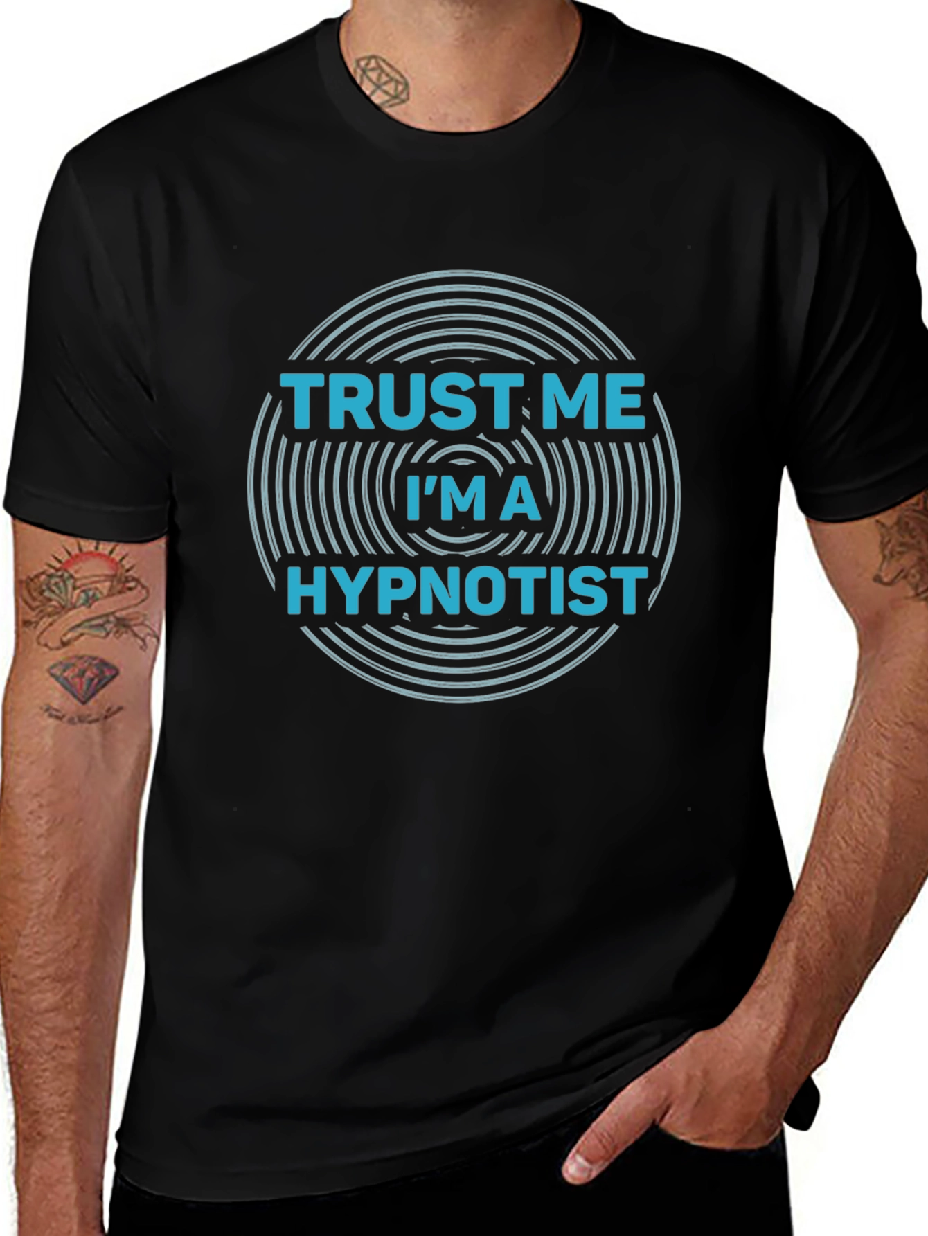 Trust Me Im A Hypnotist T-Shirt - Novelty Tee