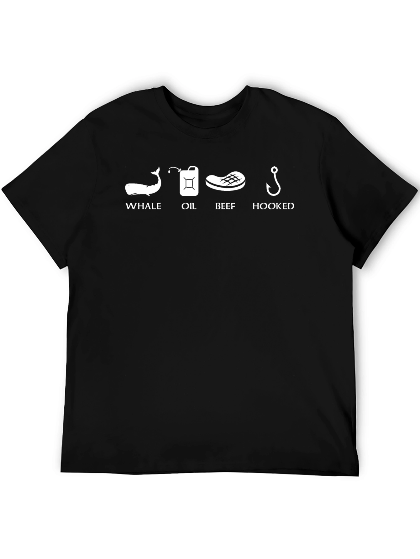 Whale Oil Beef Hooked T-Shirt - Funny Irish Gift
