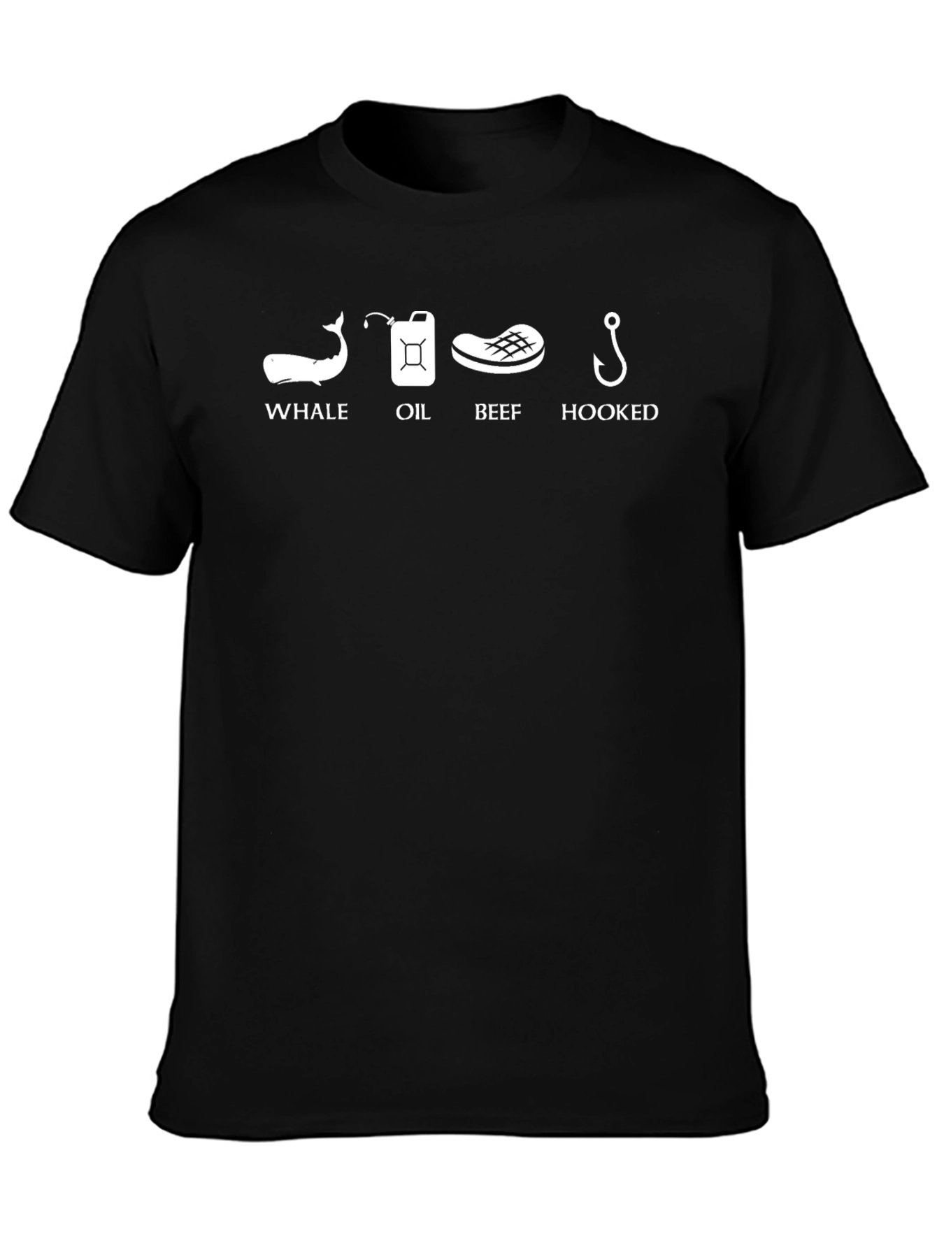 Whale Oil Beef Hooked T-Shirt - Funny Irish Gift