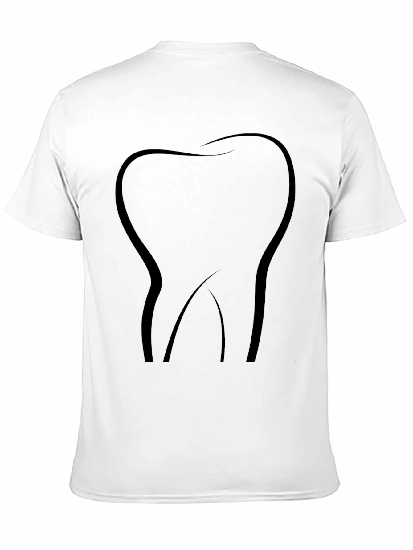 Tooth Graphic Black T-Shirt