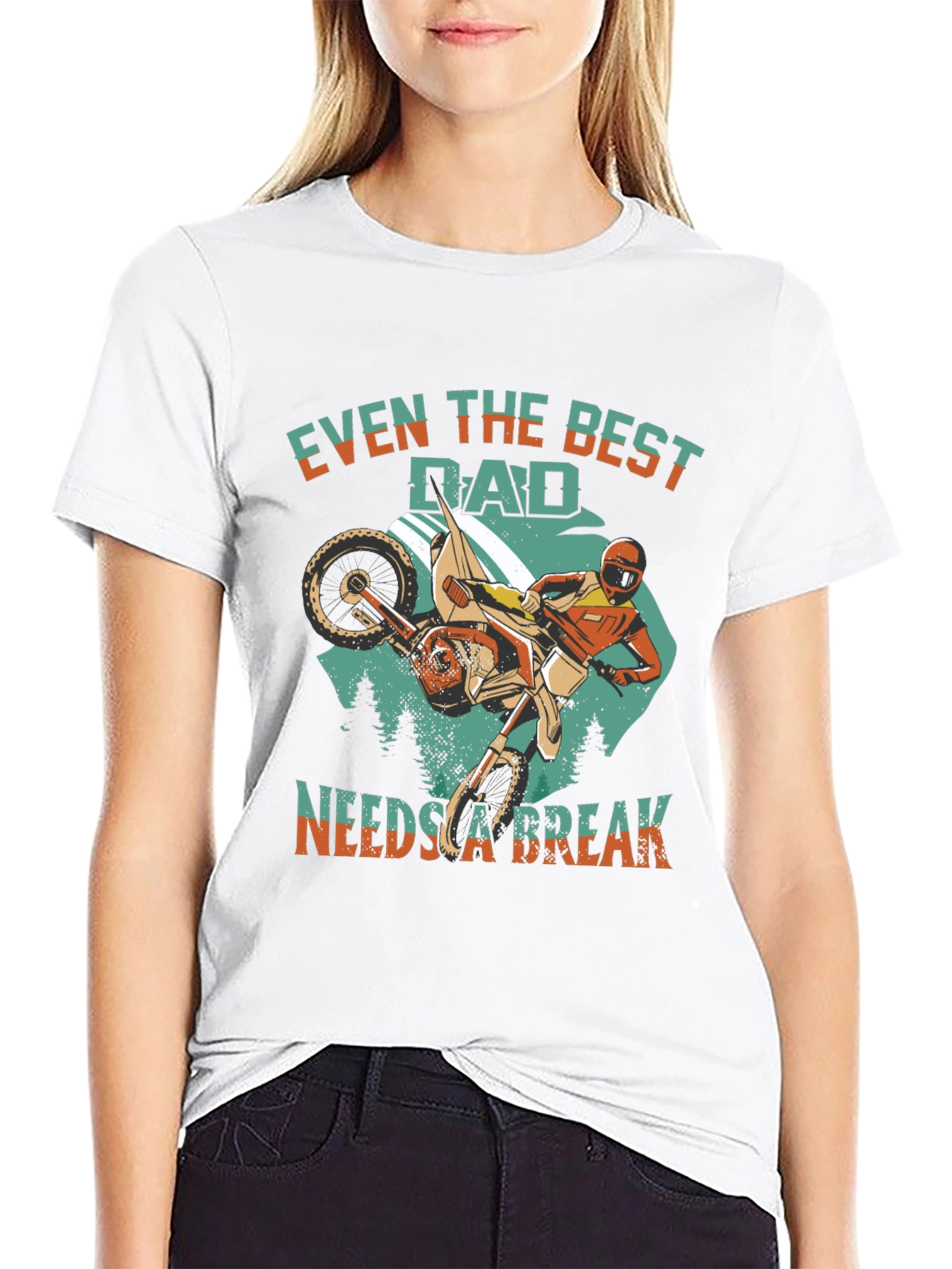 Best Dad Needs a Break T-Shirt