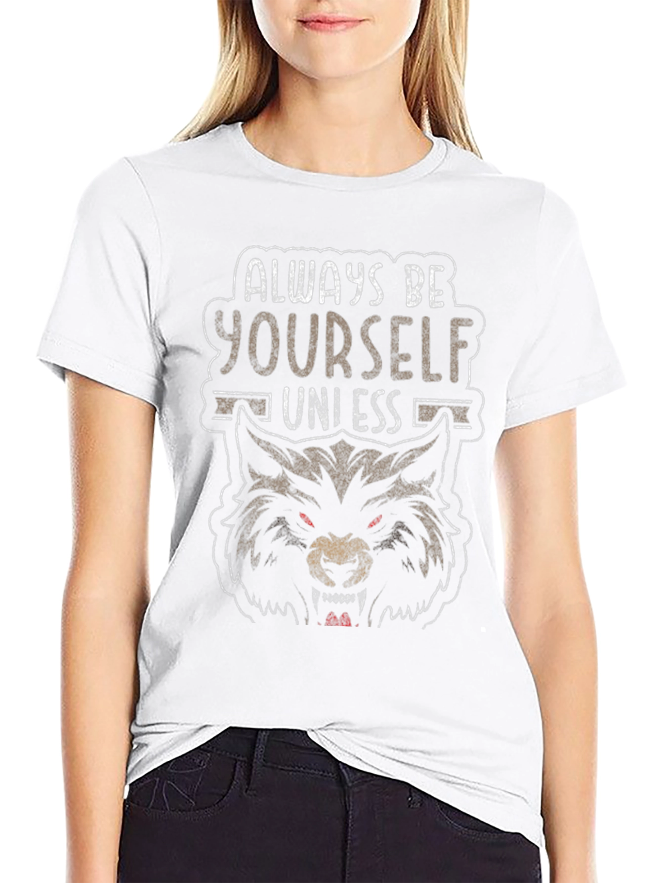 Always Be Yourself Unless Werewolf T-Shirt