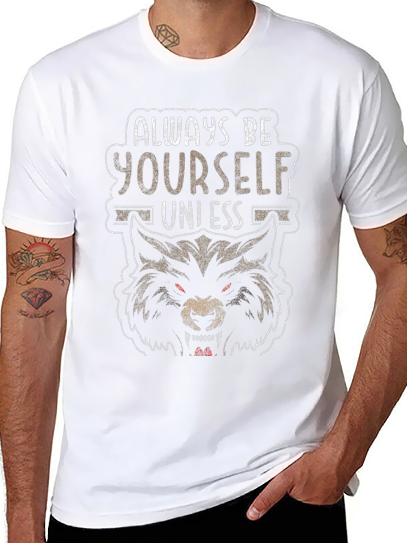Always Be Yourself Unless Werewolf T-Shirt