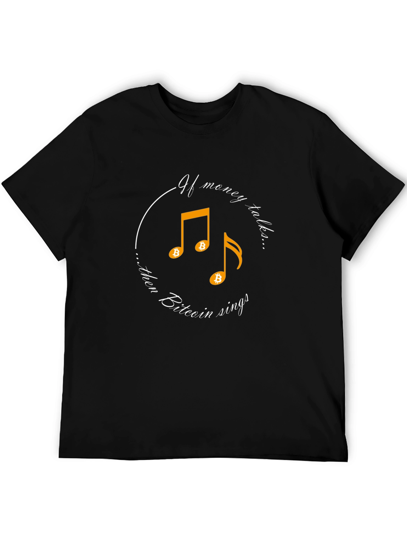 Bitcoin Sings Black T-Shirt